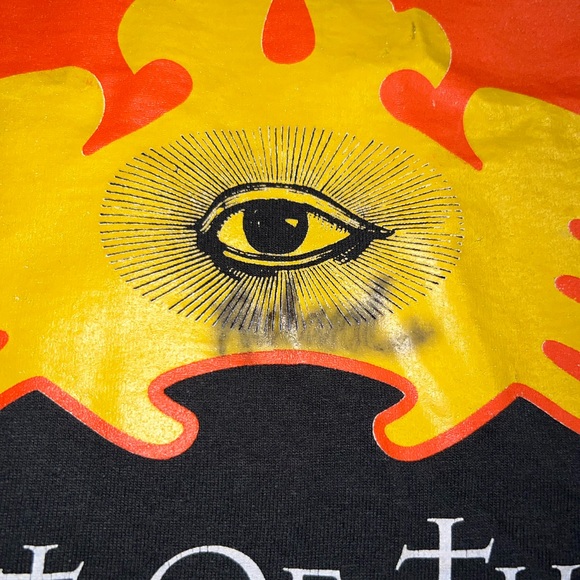 VTG Hawkwind Spirit of Age North American Tour 1995 Shirt Autographed - Picture 3 of 7